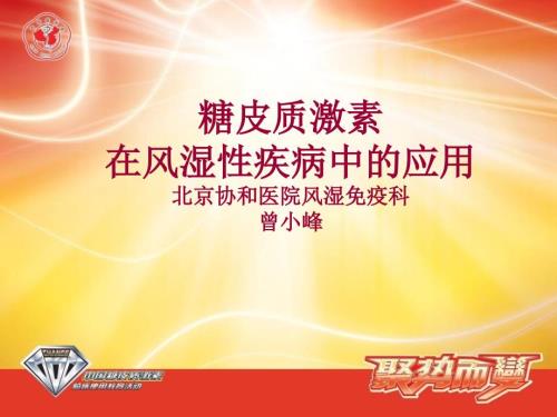 糖皮质激素在风湿疾病中的合理应用.ppt