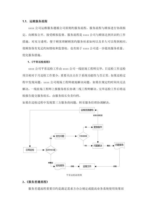 运维服务标准流程.doc