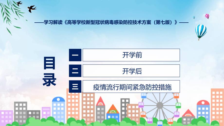 高等学校新型冠状病毒感染防控技术方案第七版内容实用ppt.pptx_第3页