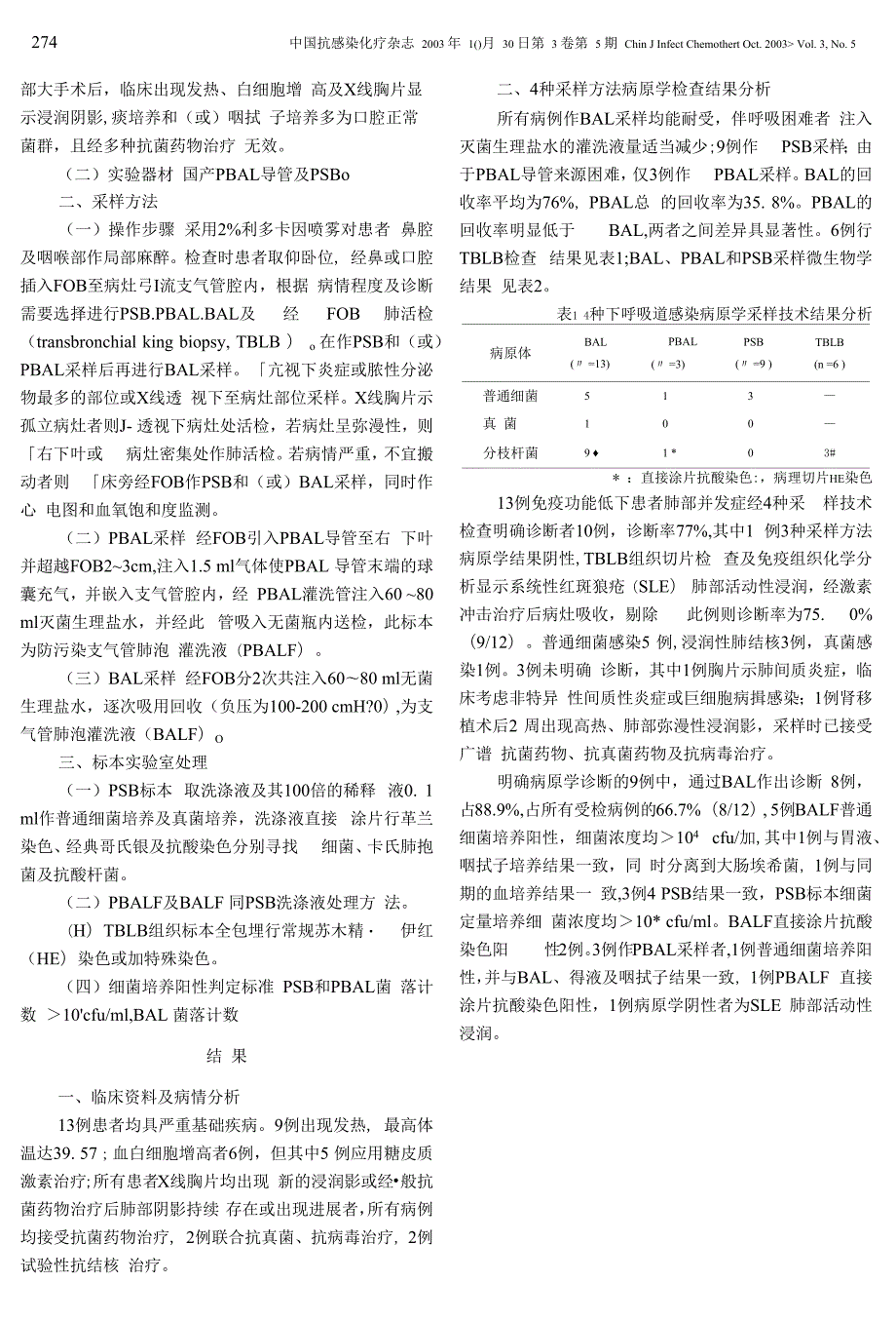 经纤维支气管镜采样技术在肺部感染病原学诊断中的应用.docx_第2页