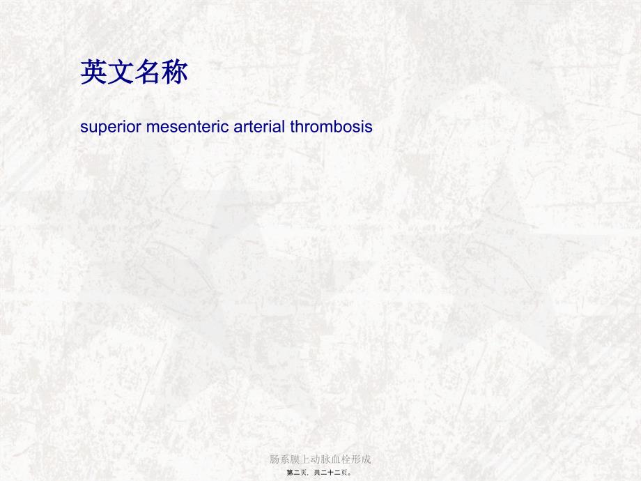 肠系膜上动脉血栓形成课件.ppt_第2页