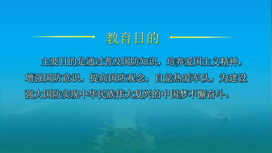 高中中小学学校学生国防教育主题课教学PPT课件.pptx_第2页