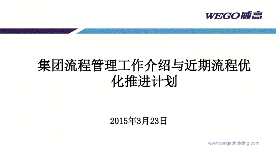 集团流程管理工作介绍与近期流程优化推进计划.pptx_第1页