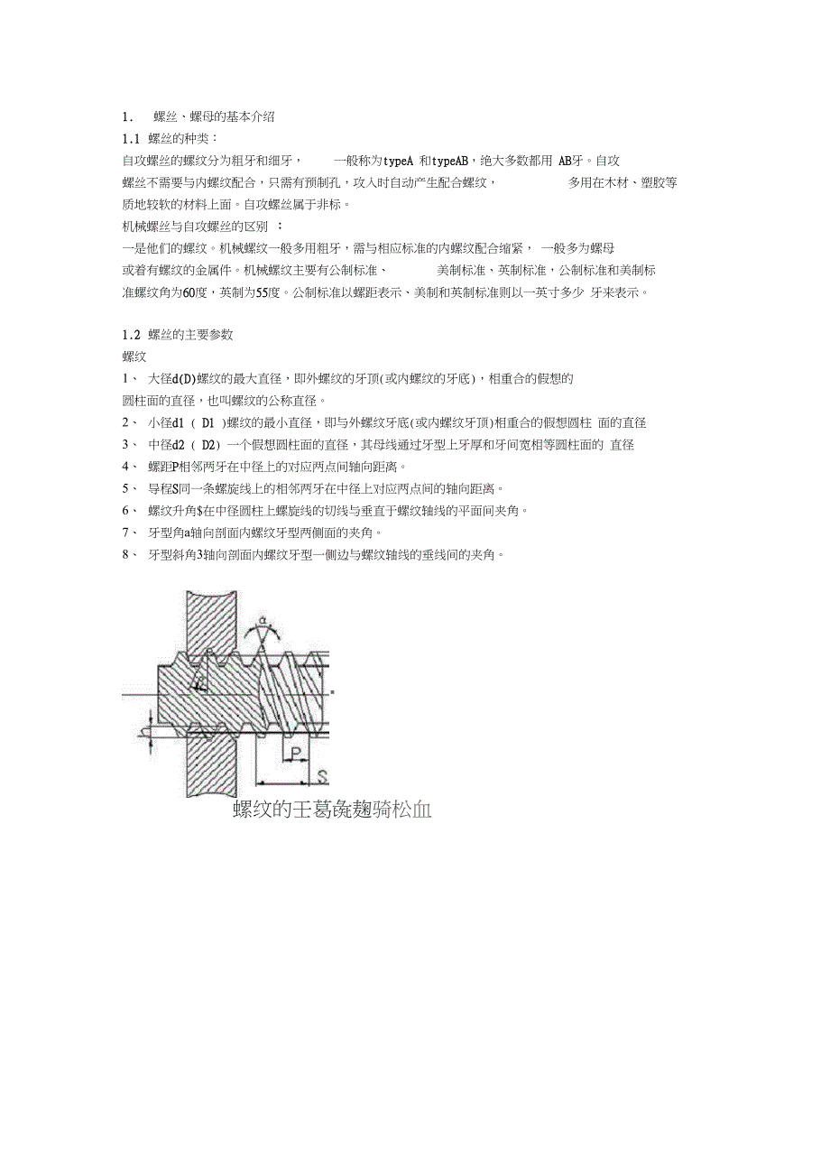 螺丝与螺母基本介绍及螺丝柱的设计要求0620.doc_第1页