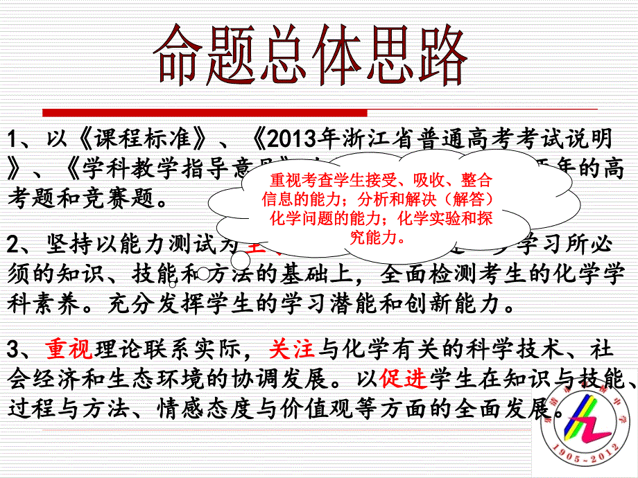 高中化学学科命题.ppt_第3页