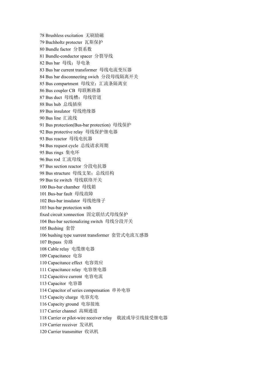 继电保护装置用中英文对照表.doc_第3页