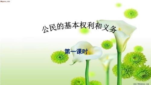 部编版六年级上道德与法治第4课公民的基本权利和义务课件.ppt