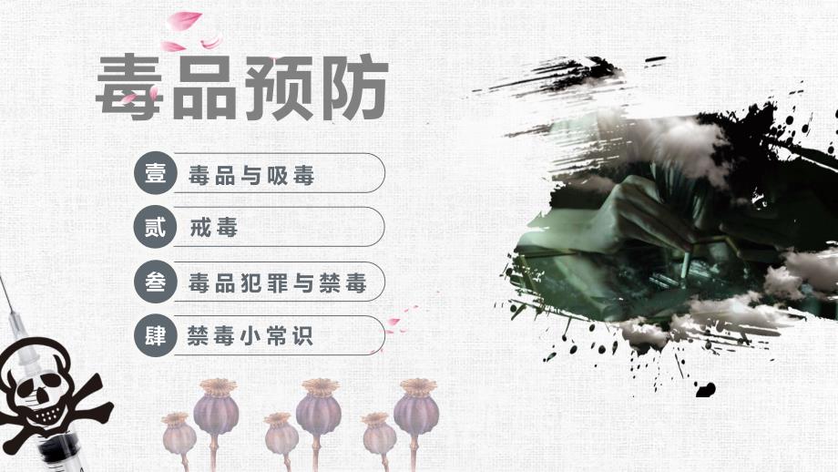 青少年禁毒防艾毒品预防教育专题讲座PPT模板.pptx_第2页