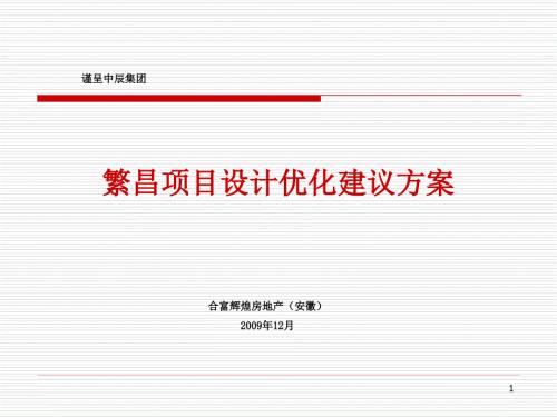 繁昌项目前期设计优化方案最终.ppt