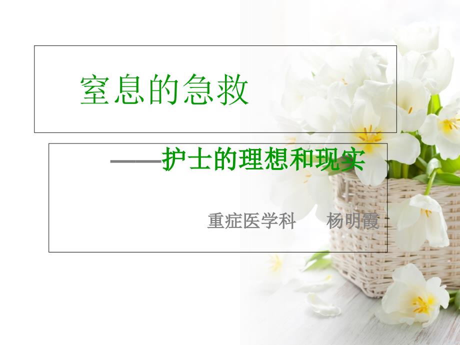 窒息的急救.ppt_第1页