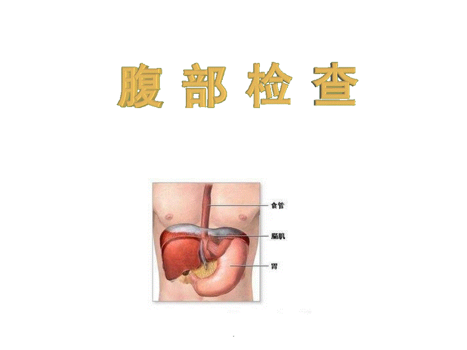腹部体格检查PPT演示课件.ppt_第1页