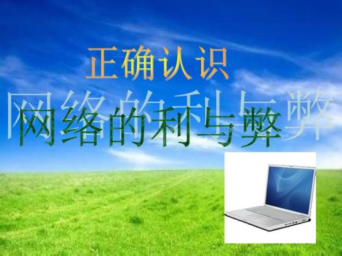 网络的利与弊PPT课件.ppt