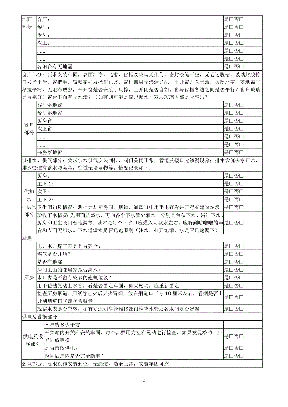 验房项目详细表格.doc_第2页
