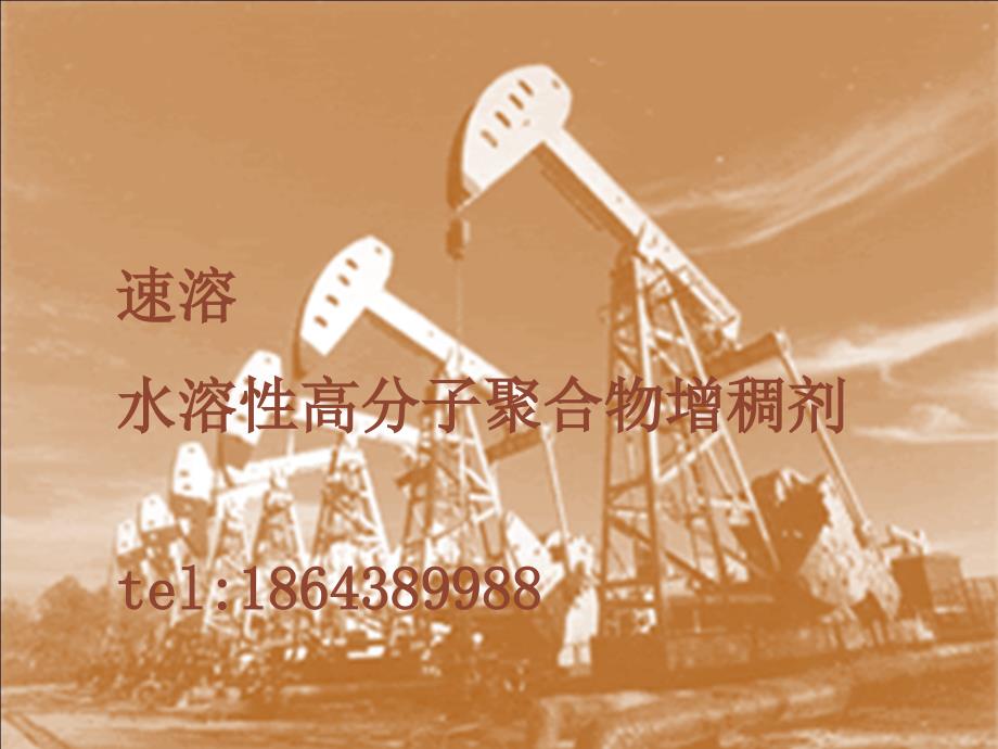 高分子聚合物速溶PPT课件.ppt_第1页
