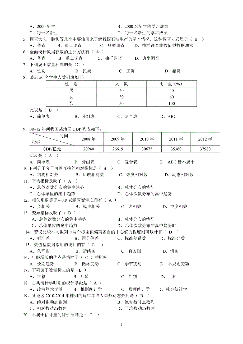 统计学总复习.doc_第2页