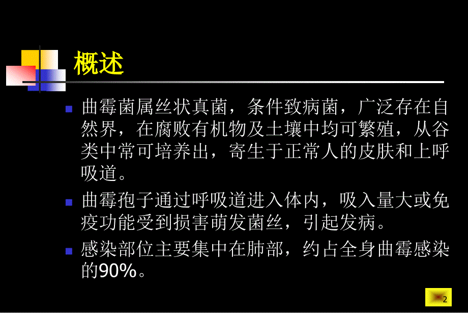 肺曲霉病的分型与影像诊断专家知识.ppt_第2页