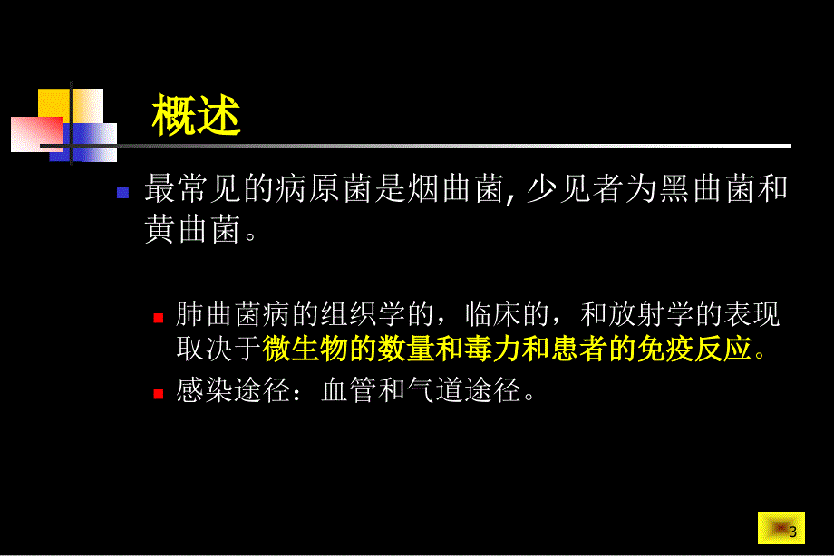 肺曲霉病的分型与影像诊断专家知识.ppt_第3页