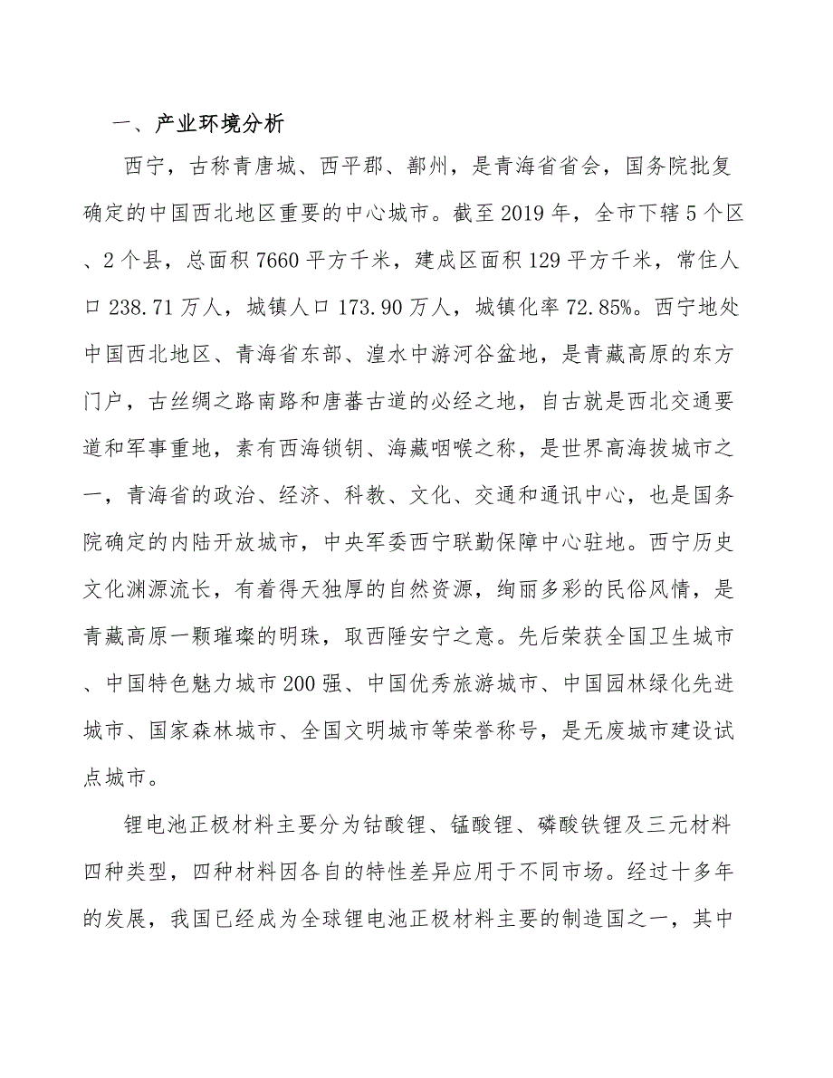 锂电池正极材料项目质量管理体系方案范文.docx_第3页