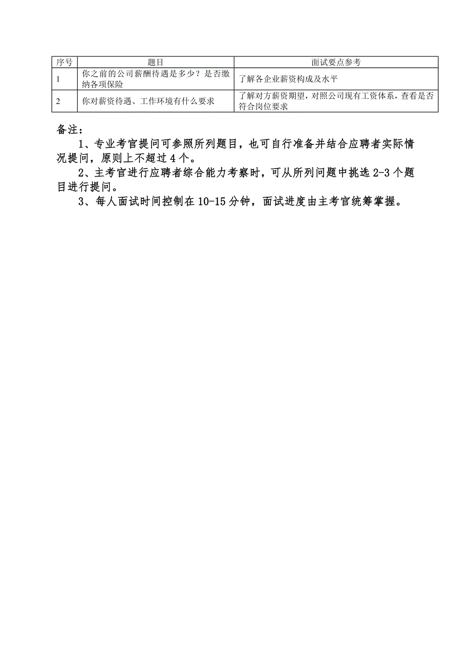 面试问题汇总表格.doc_第3页