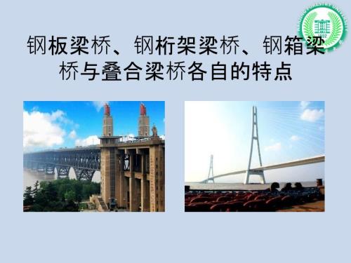 钢板梁桥钢桁架梁桥钢箱梁桥与叠合梁桥.ppt