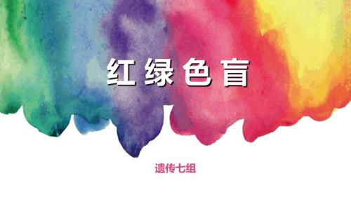 红绿色盲ppt课件.ppt