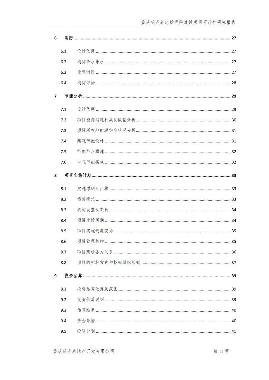 重庆铭鼎养老护理院建设项目可行性研究报告.doc_第3页