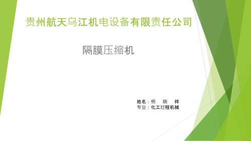 隔膜压缩机PPT课件.ppt