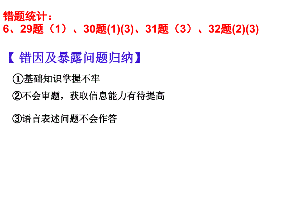 高中生物理综试卷讲评课件.ppt_第3页