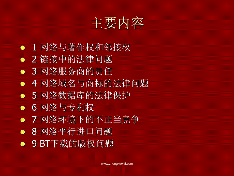 网络环境下的知识产权保护.ppt_第2页