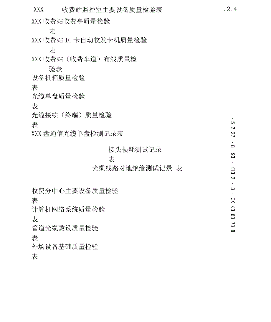 高速公路收费系统质量检验表收费.docx_第3页