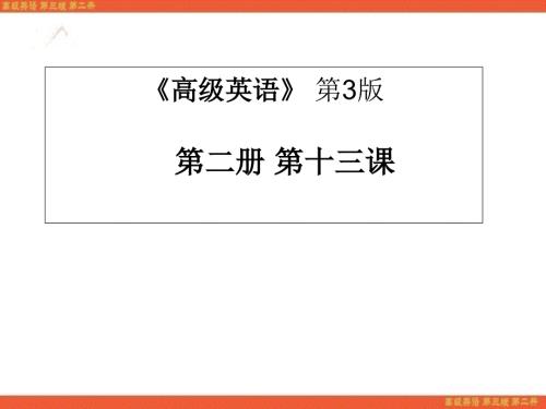 高级英语第三版第二册第十三课TheMansionASubprimeParable.ppt