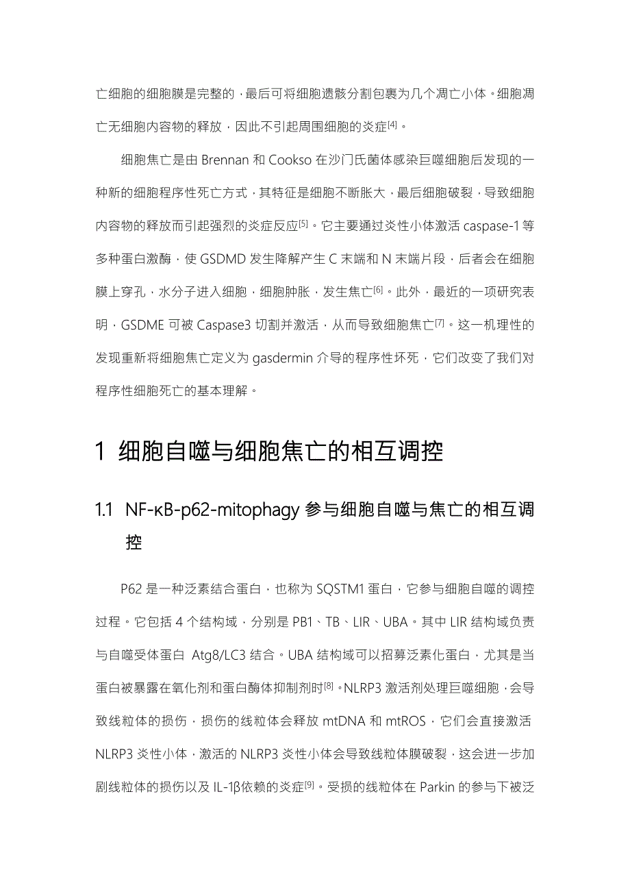 细胞自噬凋亡与焦亡之间的相互调控论文设计.docx_第2页