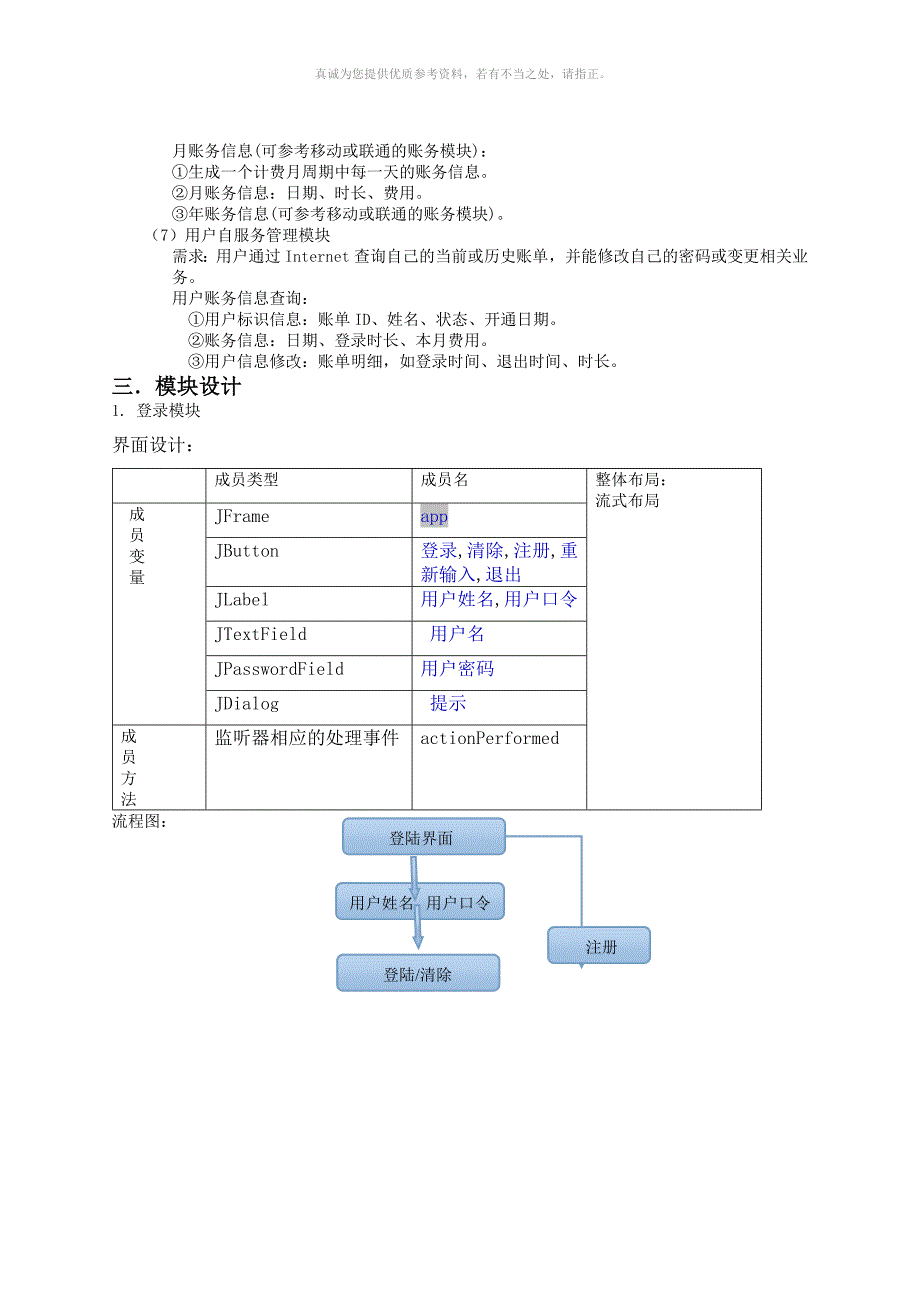 面向对象程序设计实训报告示例.doc_第3页