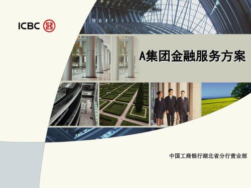 银行A集团金融服务方案.ppt