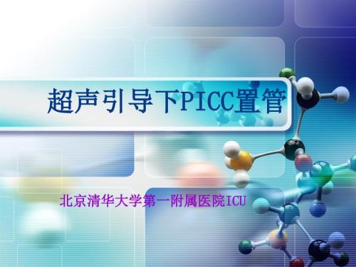 超声引导PICC置管.ppt
