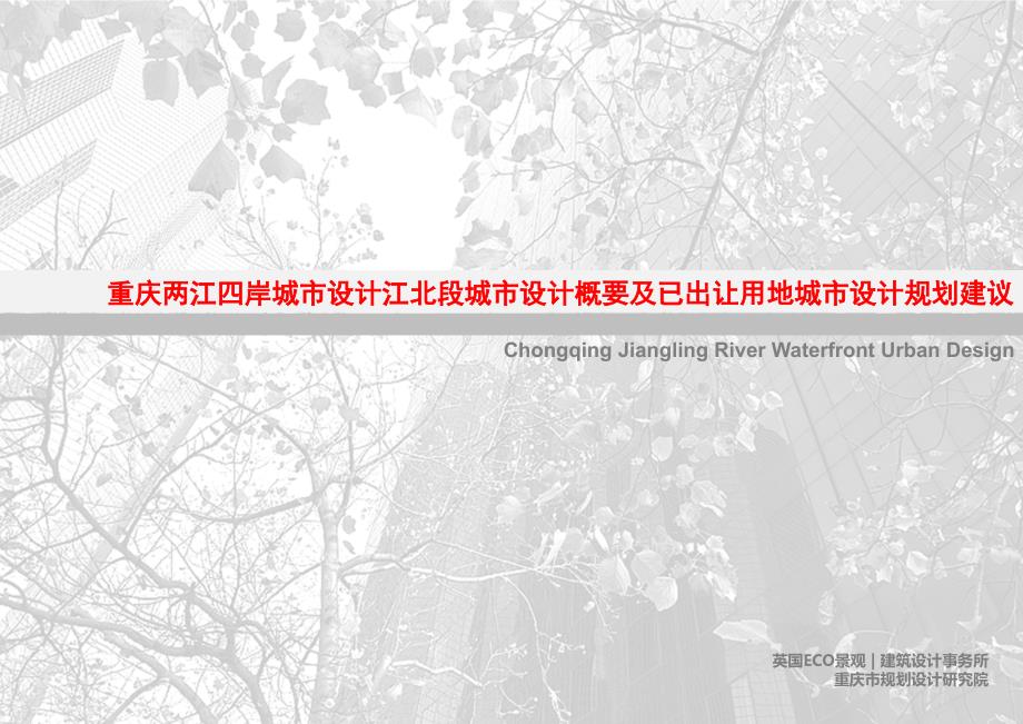 重庆市两江四岸规划.ppt_第1页