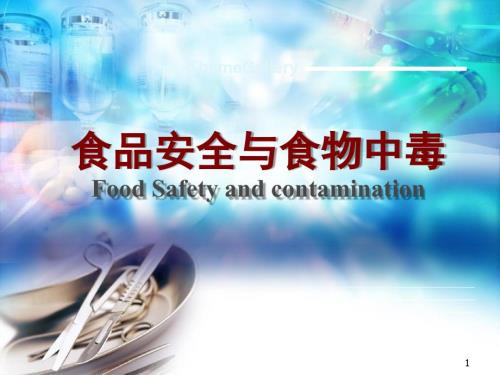 食品安全与食物中毒.ppt