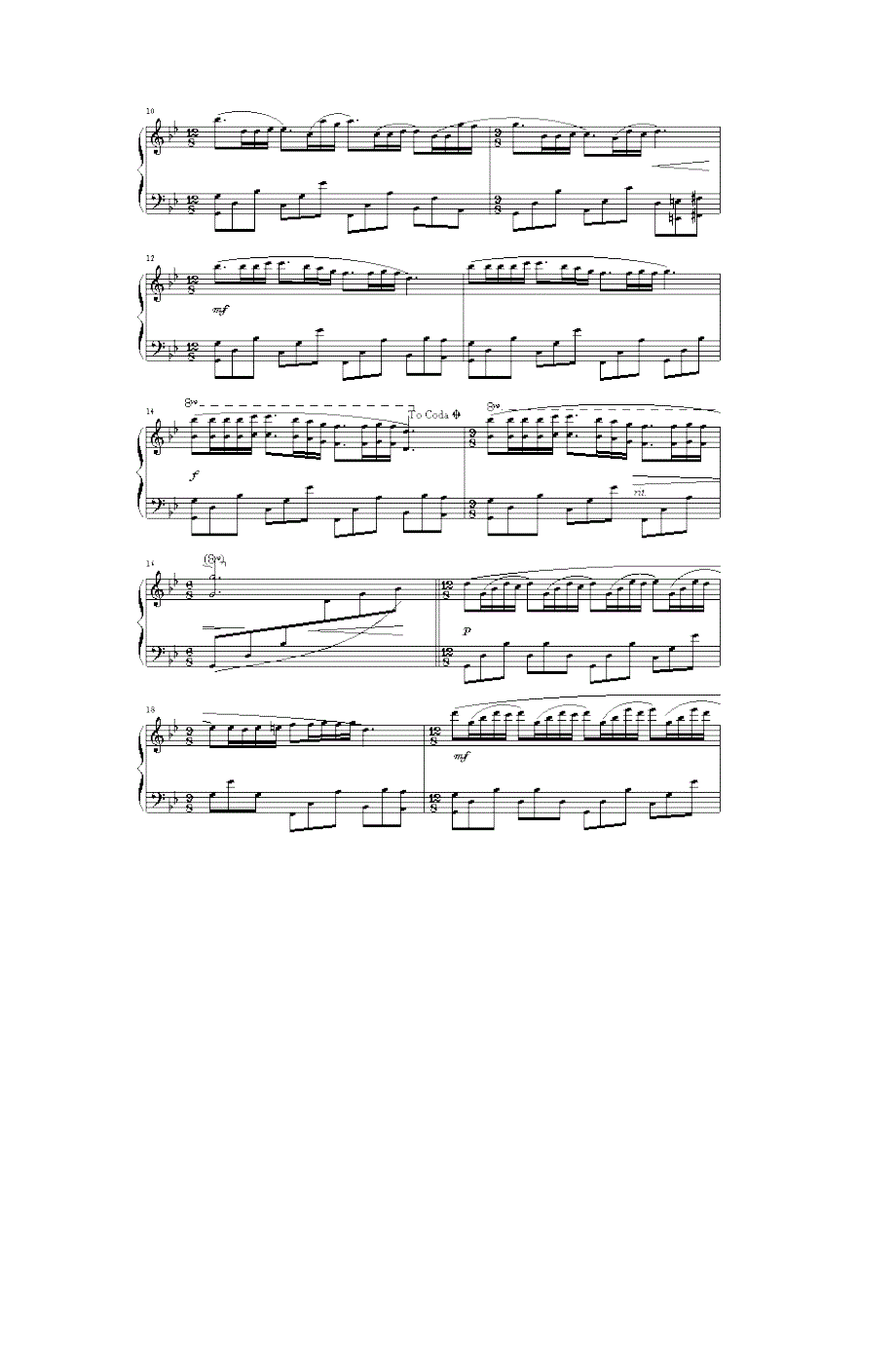 钢琴曲梦中的婚礼五线谱.doc_第2页