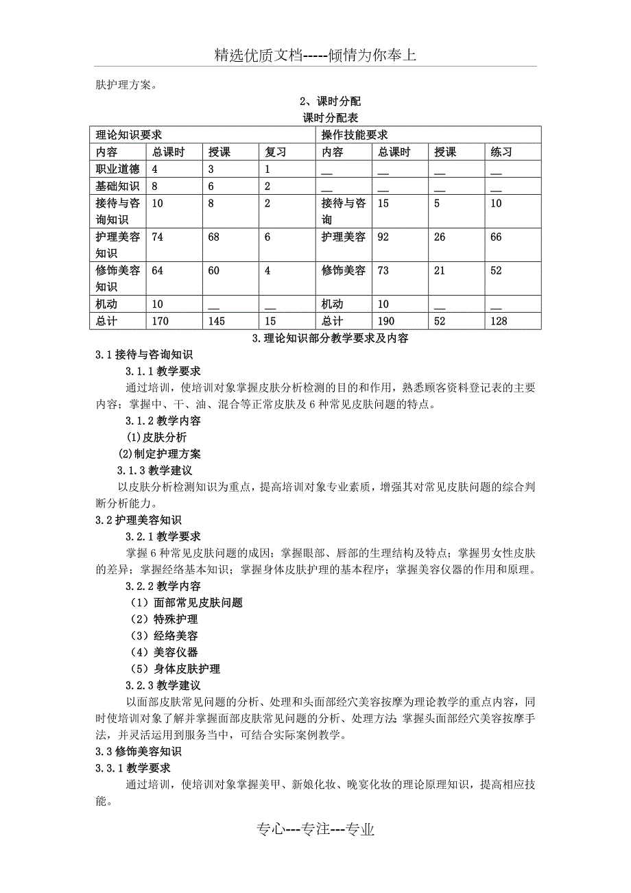美容师中级培训计划及大纲共3页.docx_第2页