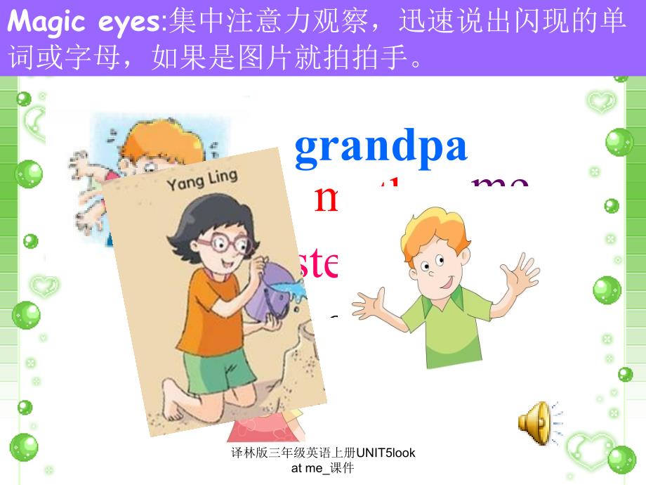 译林版三年级英语上册UNIT5lookatme课件经典实用.ppt_第2页