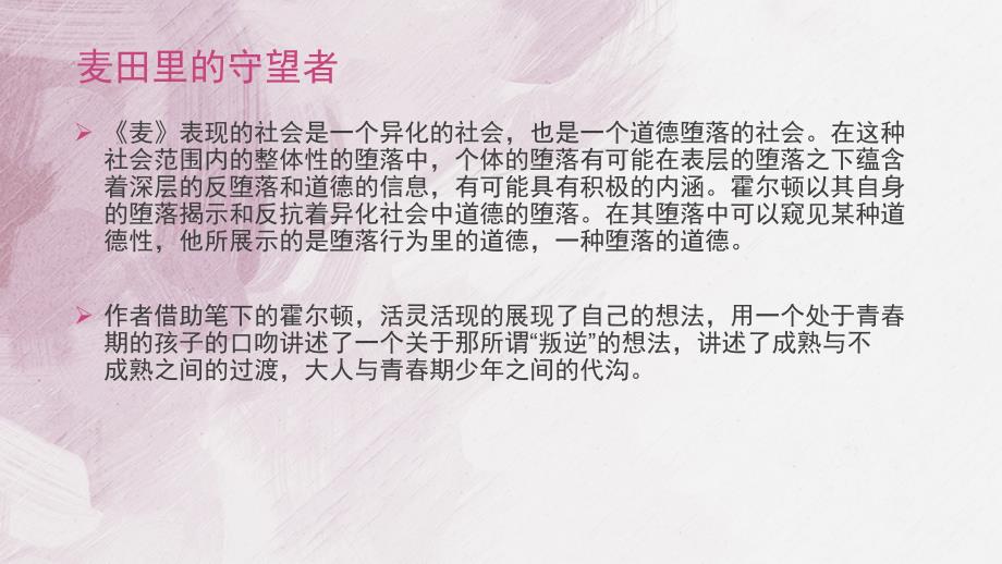 麦田里的守望者PPT课件.ppt_第3页