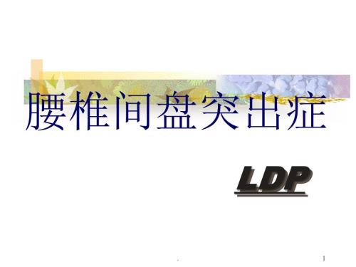 腰椎间盘突出症教学查房PPT精选文档.ppt