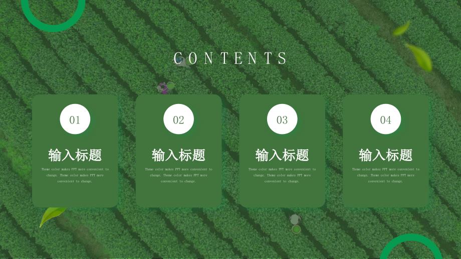 绿色简约乡村振兴农业项目计划书PPT模板.pptx_第2页