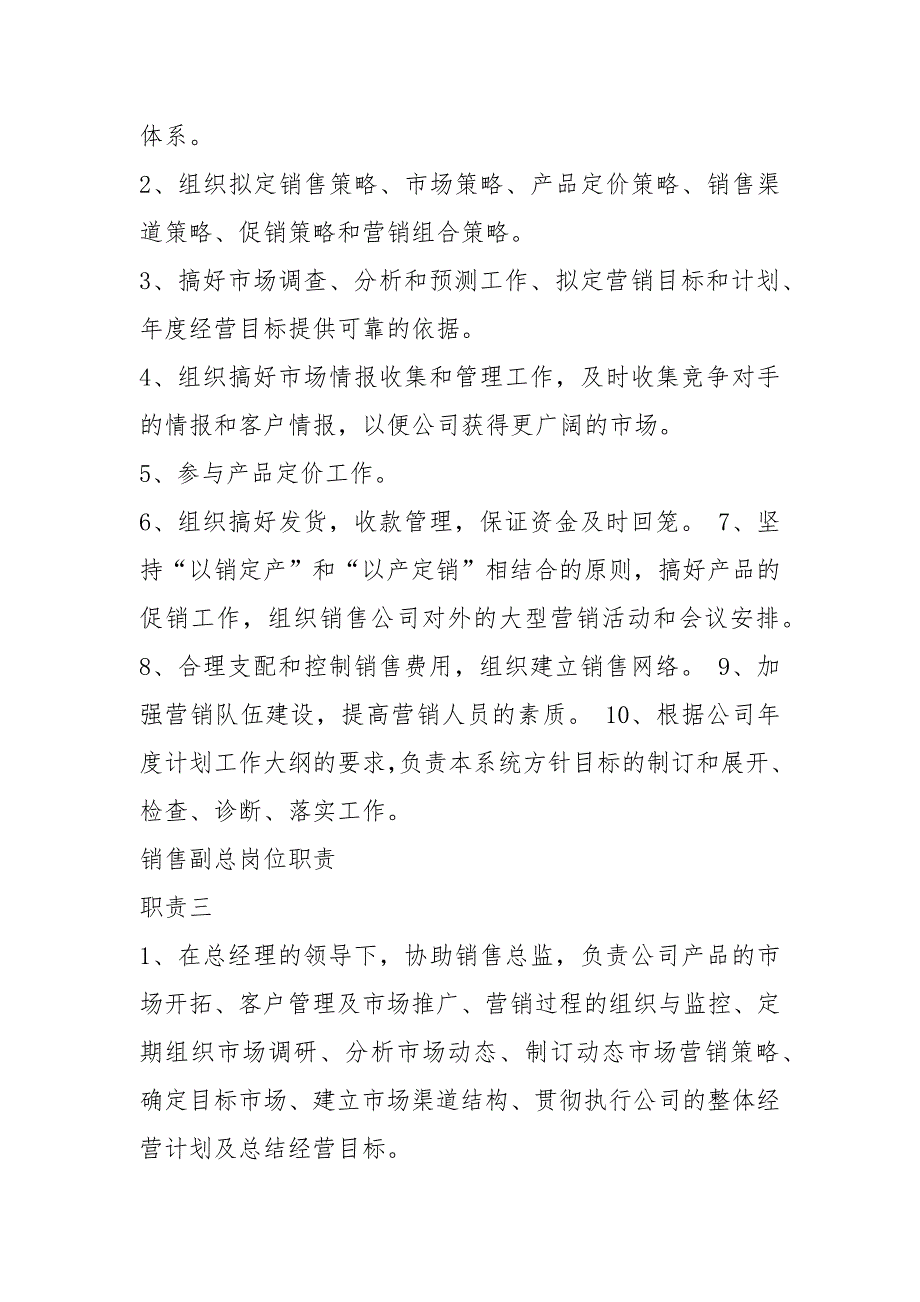 销售副总岗位职责及薪资共6篇.docx_第2页
