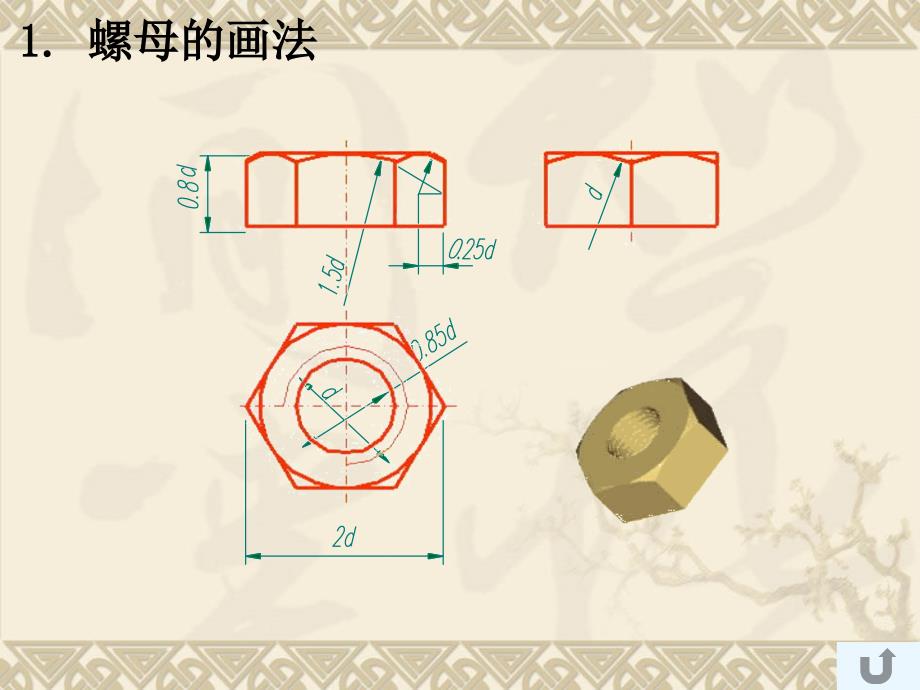 螺丝螺栓螺钉的CAD画法.ppt_第2页