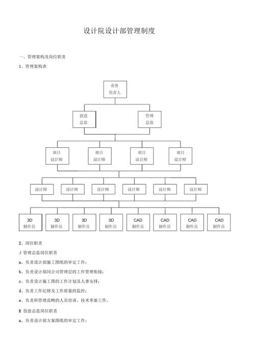 设计院管理制度.docx