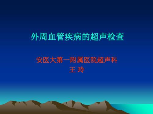 血管超声课件PPT课件.ppt