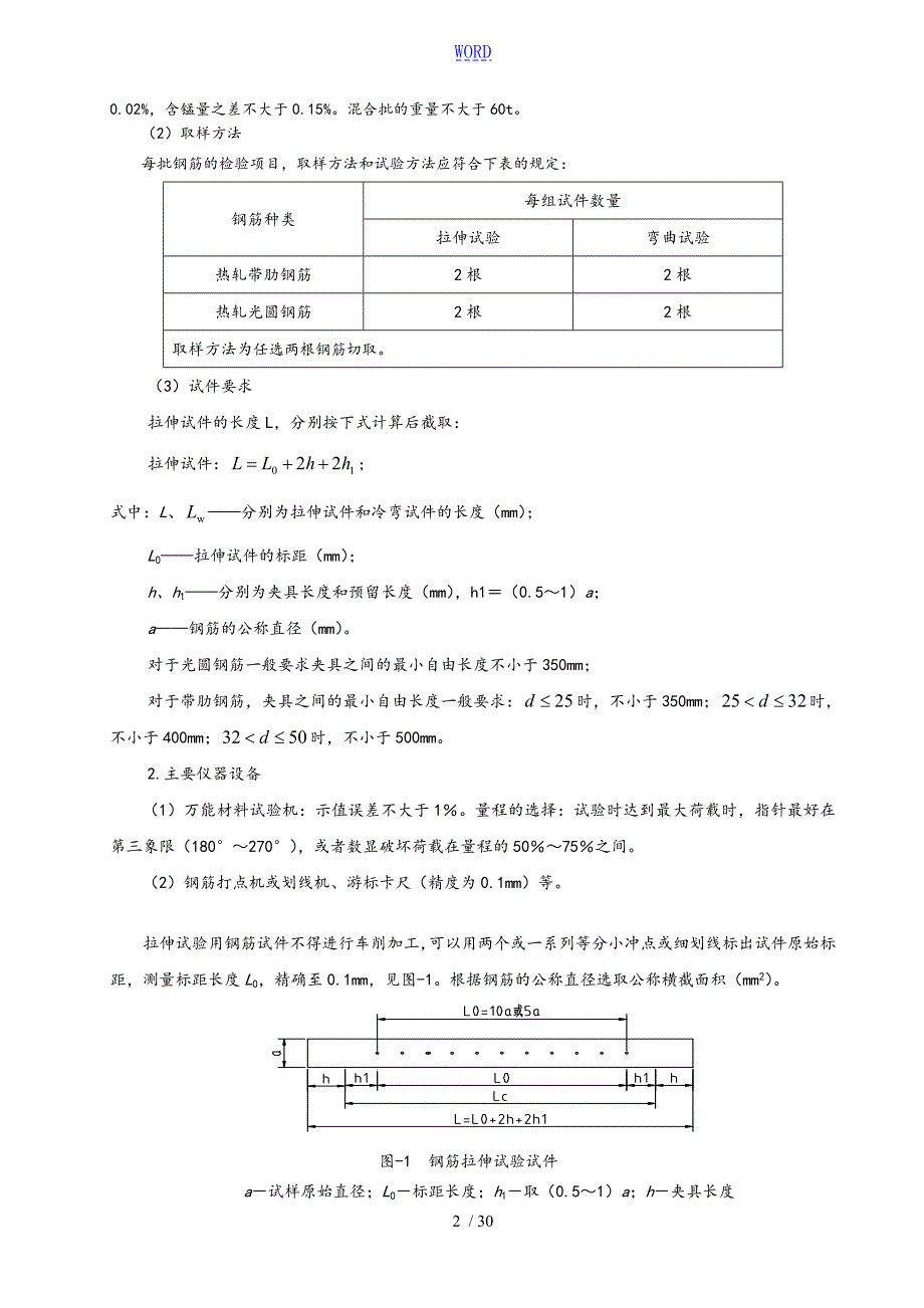 钢筋试验要求规范.doc_第2页