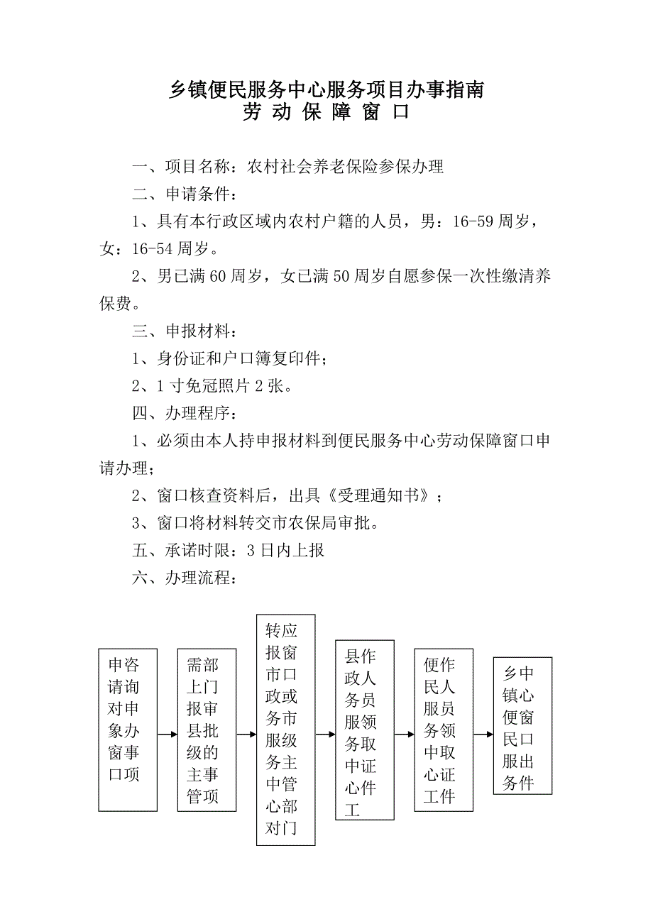 精选乡镇便民服务中心办事指南及流程Word版.doc_第3页