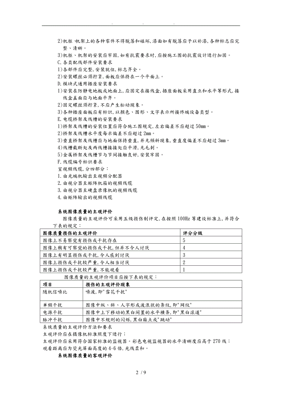 视频监控工程验收方案.doc_第2页